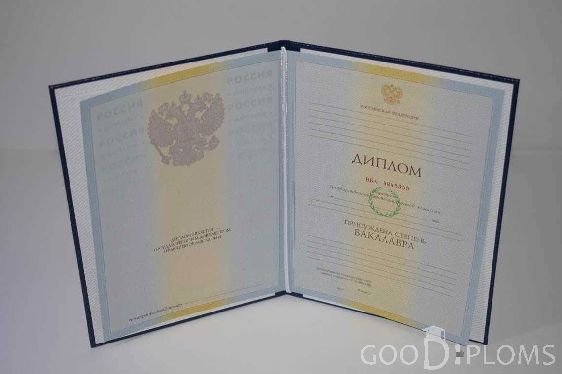 Диплом Бакалавра в период c 2009 по 2010 год - Винницу